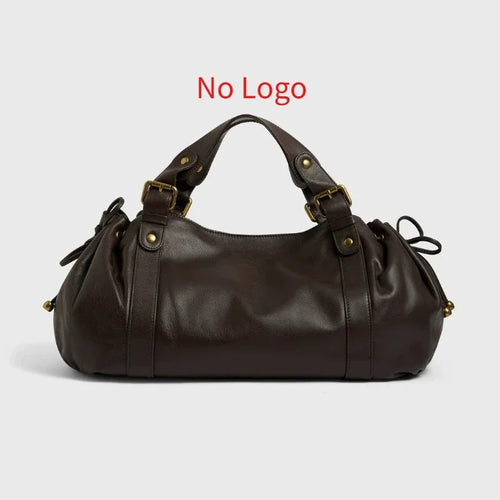 Sac À Main À Bandoulière Simple Pour Femmes, Sac Boston Élégant Et Polyvalent, Sac De Travail Intérieur En Polyester Doux
